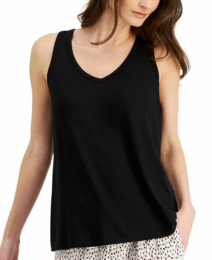 Alfani Solid Essential Sleep Tank Top, Created For Macy's 1 Alfani Solid Essential Sleep Tank Top, Created For Macy's