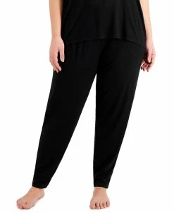Alfani Plus Size Essential Jogger Pajama Pants, Created For Macy's