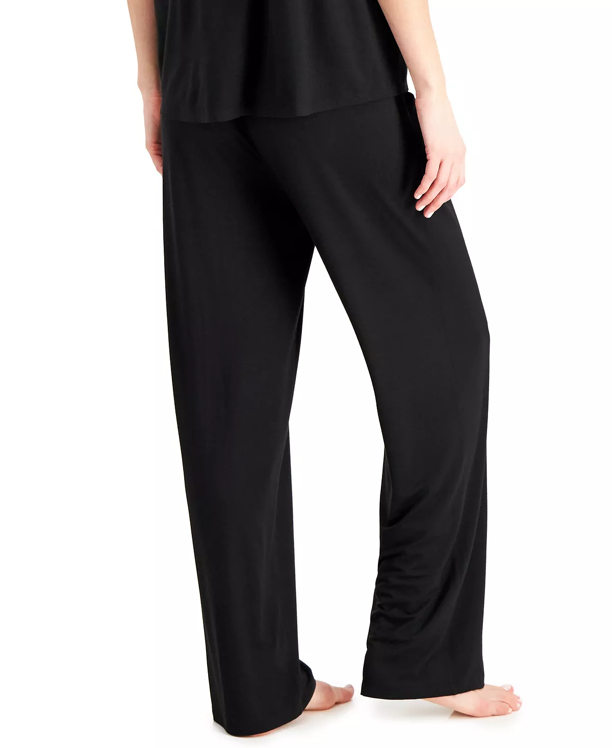 Alfani Super Soft Open-Leg Lounge Pants, Created For Macy's 2 Alfani Super Soft Open-Leg Lounge Pants, Created For Macy's - Image 2