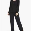 MOOD Pajamas Women's Lounge Ultra Soft Long-Sleeve Pajama Set