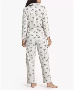 MOOD Pajamas Women's Flower Bouquet Soft Long-Sleeve Pajama Set 6 MOOD Pajamas Women's Flower Bouquet Soft Long-Sleeve Pajama Set -White Mark Shop 21285218 fpx