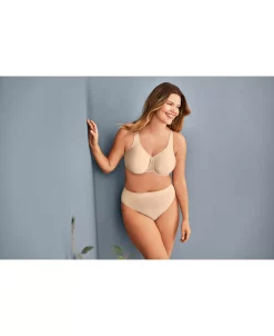 Wacoal Basic Beauty Full-Figure Underwire Bra 855192, Up To H Cup -White Mark Shop 21300936 fpx