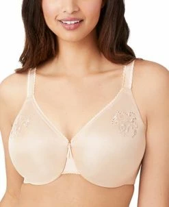Wacoal Slimline Seamless Minimizer Bra 85154 -White Mark Shop 21302073 fpx