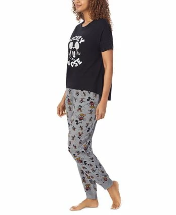 Disney Women's Mickey Mouse Printed Short-Sleeve Pajama Shirt 5 Disney Women's Mickey Mouse Printed Short-Sleeve Pajama Shirt - Image 5