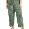 Jenni Plus Size Printed Wide-Leg Pajama Pants, Created For Macy's