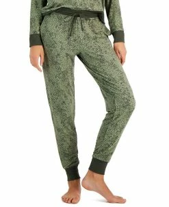 Alfani Women's Printed French Terry Jogger Pants, Created For Macy's