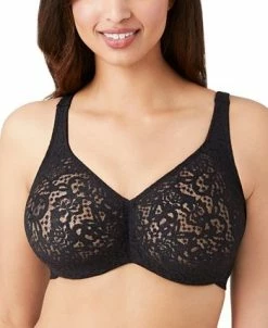 Wacoal Full Figure Halo Lace Bra 65547 15 Wacoal Full Figure Halo Lace Bra 65547 -White Mark Shop 21360837 fpx