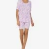 Ellen Tracy Women's Bermuda Pajama Set, Set Of 2
