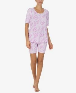 Ellen Tracy Women's Bermuda Pajama Set, Set Of 2