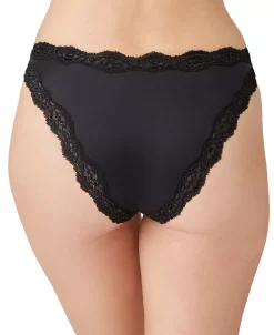 Wacoal Softly Styled High-Leg Lace-Trim Bikini Underwear 841301 7 Wacoal Softly Styled High-Leg Lace-Trim Bikini Underwear 841301 -White Mark Shop 21429577 fpx
