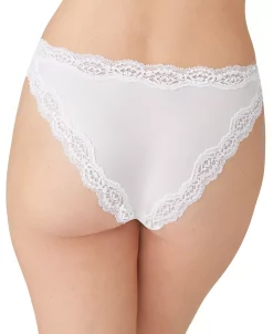 Wacoal Softly Styled High-Leg Lace-Trim Bikini Underwear 841301 8 Wacoal Softly Styled High-Leg Lace-Trim Bikini Underwear 841301 -White Mark Shop 21429608 fpx