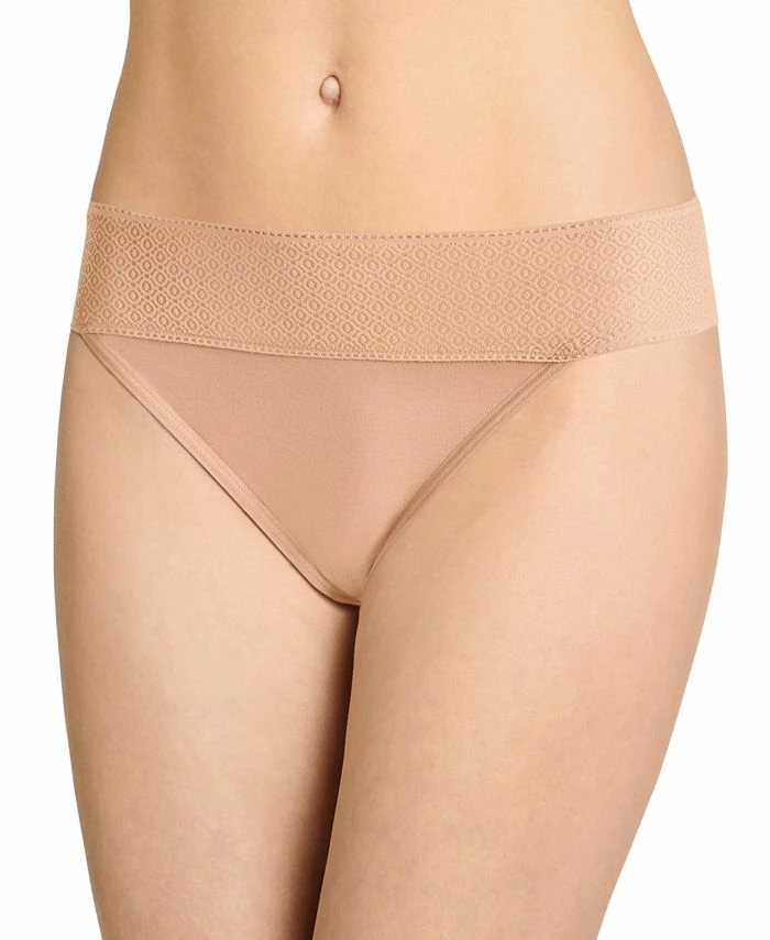 Jockey Women's Soft Touch Lace Thong Underwear 1 Jockey Women's Soft Touch Lace Thong Underwear