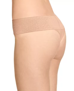 Jockey Women's Soft Touch Lace Thong Underwear 6 Jockey Women's Soft Touch Lace Thong Underwear -White Mark Shop 21492538 fpx