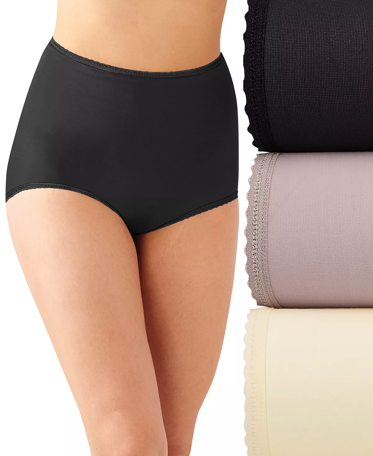 Bali Women's 3-Pk. Skimp Skamp Brief Underwear 3 Bali Women's 3-Pk. Skimp Skamp Brief Underwear - Image 3