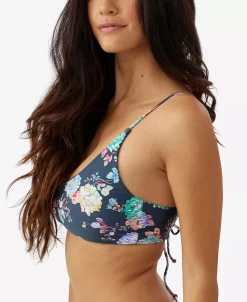 O'Neill Juniors' Stella Middles Bikini Top, Created For Macy's -White Mark Shop 21536319 fpx