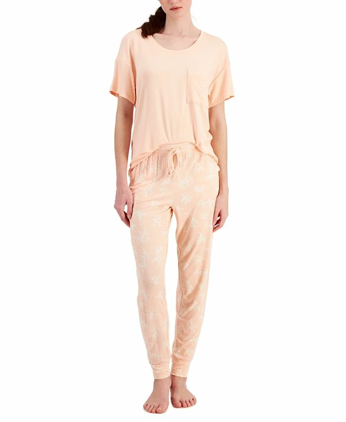 Alfani Super Soft Scoop-Neck Pajama Top, Created For Macy's 1 Alfani Super Soft Scoop-Neck Pajama Top, Created For Macy's