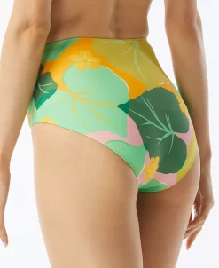 Kate Spade New York Women's Printed High-Waist Bikini Bottoms -White Mark Shop 21617808 fpx