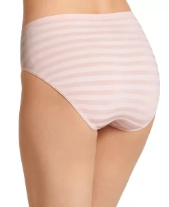 Jockey Seamfree Matte And Shine Hi-Cut Underwear 1306, Extended Sizes -White Mark Shop 21640923 fpx
