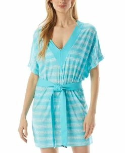 Michael Kors Women's V-Neck Belted Tunic Cover-Up