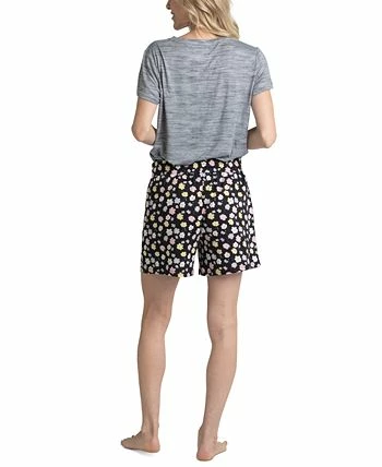 Muk Luks Women's 3-Pc. T-Shirt, Pants & Shorts Pajama Set 5 Muk Luks Women's 3-Pc. T-Shirt, Pants & Shorts Pajama Set - Image 5