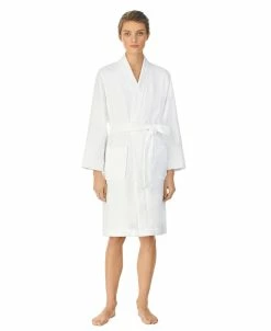 Lauren Ralph Lauren Greenwich Woven Terry Bath Robe