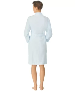 Lauren Ralph Lauren Greenwich Woven Terry Bath Robe -White Mark Shop 21732871 fpx