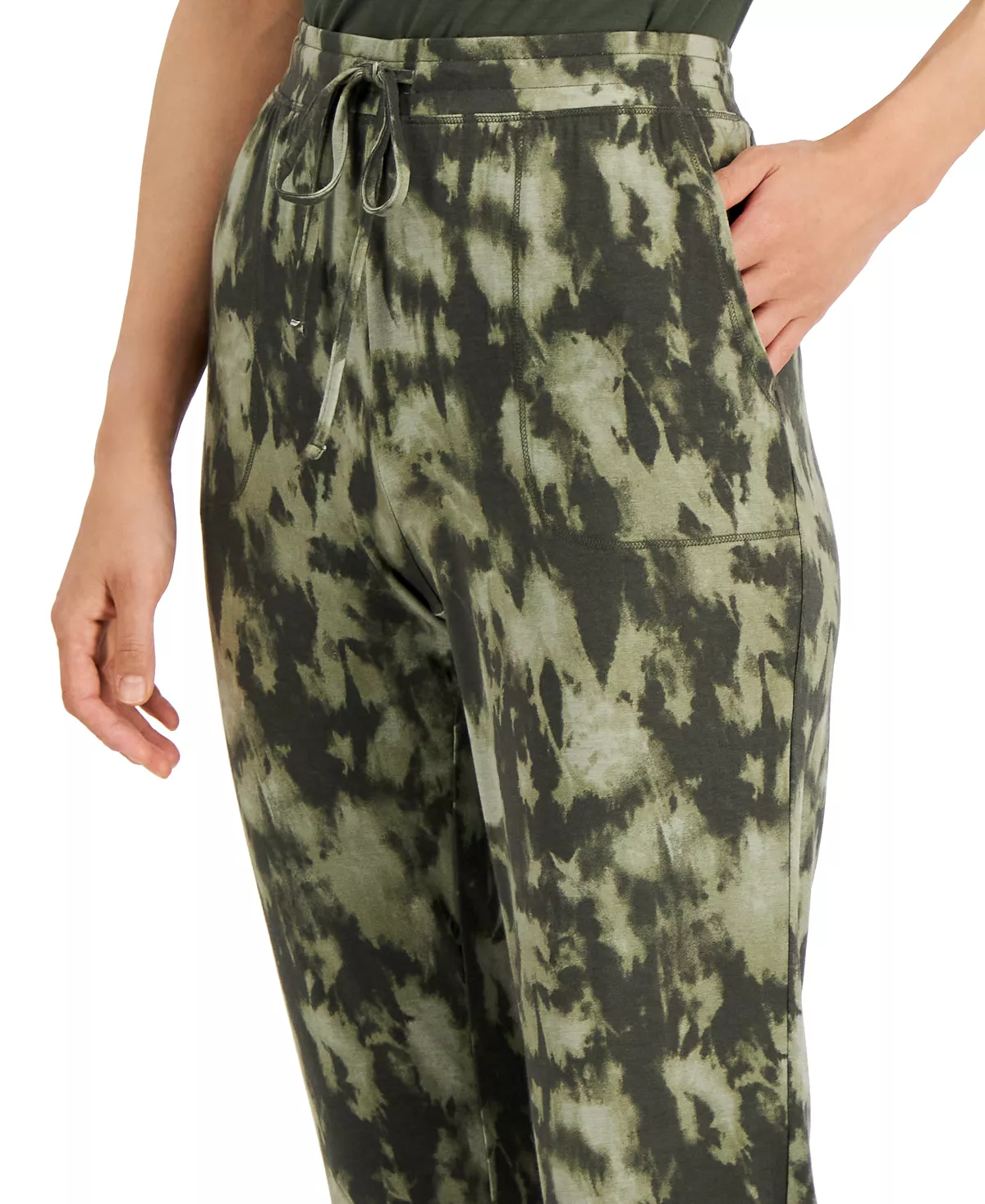Alfani Women's Printed Sleep Jogger Pants, Created For Macy's 5 Alfani Women's Printed Sleep Jogger Pants, Created For Macy's - Image 5