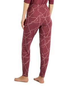 Alternative view of Alfani Women's Printed Sleep Jogger Pants, Created For Macy's