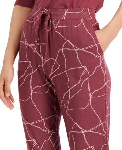 Alfani Women's Printed Sleep Jogger Pants, Created For Macy's 8 Alfani Women's Printed Sleep Jogger Pants, Created For Macy's -White Mark Shop 21750986 fpx