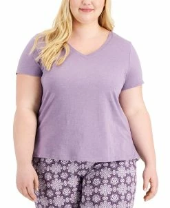 Charter Club Plus Size Sleep T-Shirt, Created For Macy's