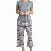 Muk Luks Plus Size 3-Pc. Pajama Set