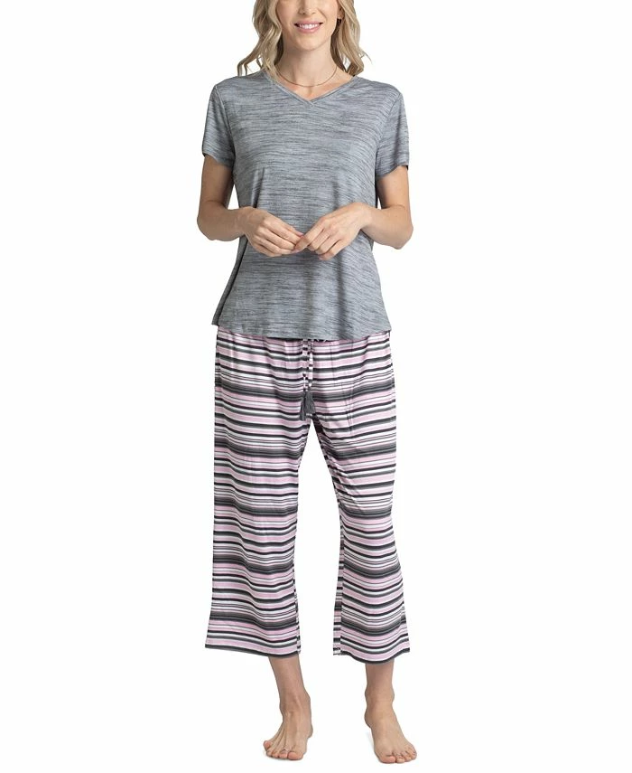 Muk Luks Plus Size 3-Pc. Pajama Set 1 Muk Luks Plus Size 3-Pc. Pajama Set