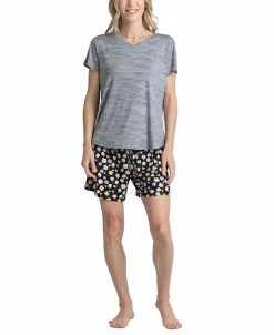 Muk Luks Plus Size 3-Pc. Pajama Set 11 Muk Luks Plus Size 3-Pc. Pajama Set -White Mark Shop 21853179 fpx