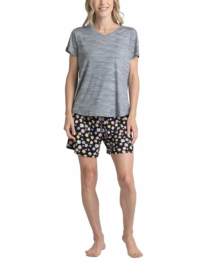 Muk Luks Plus Size 3-Pc. Pajama Set 4 Muk Luks Plus Size 3-Pc. Pajama Set - Image 4