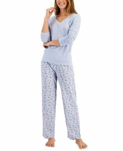Charter Club Otton Pajama Set, Created For Macy's