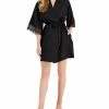 INC International Concepts Women's Shine Lace Wrap Robe, Created For Macy's