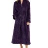 Charter Club Petite Women's Long Zigzag Zipper Robe, Created For Macy's