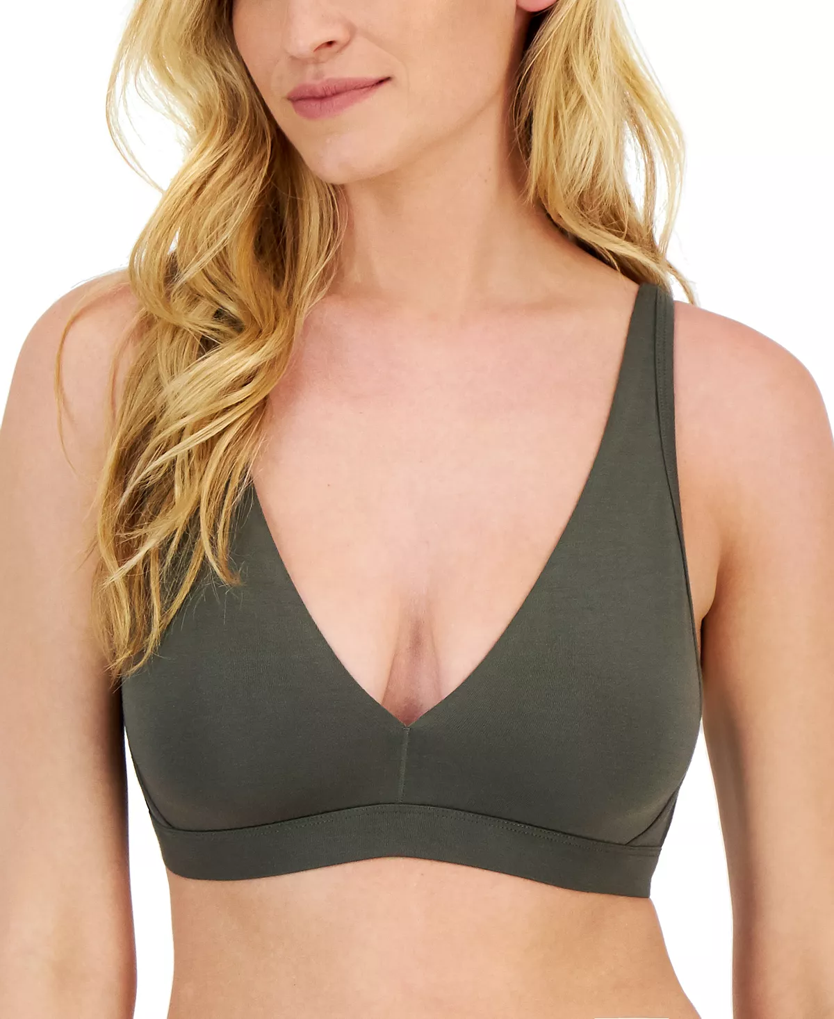 Alfani Women's Essential Unlined Bralette, Created For Macy's 9 Alfani Women's Essential Unlined Bralette, Created For Macy's - Image 9