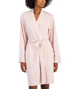 Charter Club French Terry Wrap Robe, Created For Macy's -White Mark Shop 22074523 fpx