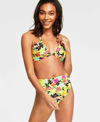 Bar III Women's Floral Chic Convertible Bikini Top, Created For Macy's 2 Bar III Women's Floral Chic Convertible Bikini Top, Created For Macy's - Image 2