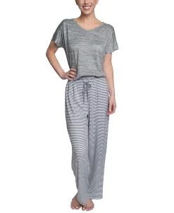 Hanes Women's Relaxed Butter-Knit Short Sleeve Pajama Set 18 Hanes Women's Relaxed Butter-Knit Short Sleeve Pajama Set -White Mark Shop 22171038 fpx
