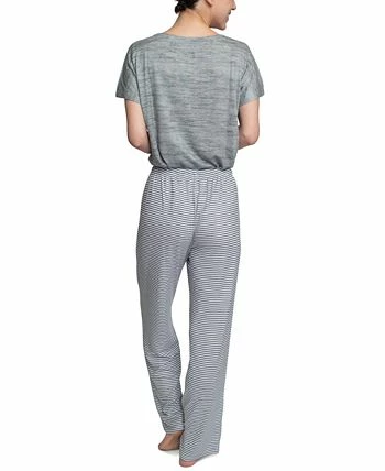 Hanes Plus Size Relaxed Butter-Knit Short Sleeve Pajama Set 7 Hanes Plus Size Relaxed Butter-Knit Short Sleeve Pajama Set - Image 7