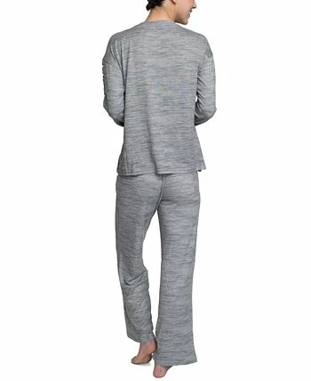 Muk Luks Women's Considered Comfort Lounge Pajama Set 2 Muk Luks Women's Considered Comfort Lounge Pajama Set - Image 2