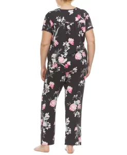 Flora By Flora Nikrooz Plus Size Floral-Print Pajama Set 14 Flora By Flora Nikrooz Plus Size Floral-Print Pajama Set -White Mark Shop 22223402 fpx