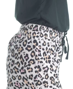 Muk Luks Plus Size 3/4 Sleeve Top & Boot-Cut Pajama Pants Set 17 Muk Luks Plus Size 3/4 Sleeve Top & Boot-Cut Pajama Pants Set -White Mark Shop 22224250 fpx