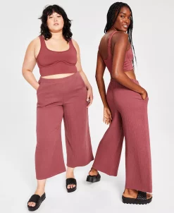 Jenni Style Not Size Women's And Plus Size Solid Wideleg Pant, Created For Macy's -White Mark Shop 22270912 fpx