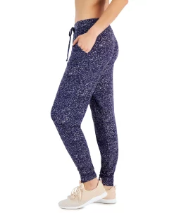 Alfani Women's Printed Jogger Pajama Pants, Created For Macy's 9 Alfani Women's Printed Jogger Pajama Pants, Created For Macy's -White Mark Shop 22292191 fpx