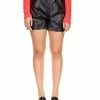 Sanctuary Women's Daily Pleated Faux-Leather Shorts