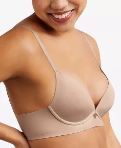 Maidenform Women's One Fab Fit® Wireless Demi Bra DM2301 -White Mark Shop 22325519 fpx