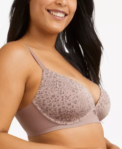 Maidenform Women's One Fab Fit® Wireless Demi Bra DM2301 -White Mark Shop 22325530 fpx